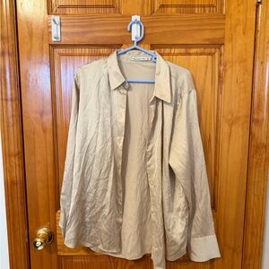 Abercrombie & Fitch Beige Shirt